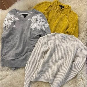 3 sweaters